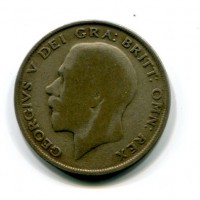 Gran Bretagna, Giorgio V (1910-1936): 1/2 corona 1920 (Spink#4021A)
