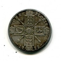 Gran Bretagna, Giorgio V (1910-1936): 1 fiorino 1922 (Spink#4022A)
