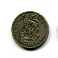 Gran Bretagna, Giorgio V (1910-1936): 1 scellino 1928 (Spink#4039)
