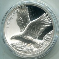 Samoa: 1 dollaro 2025 "Eagle" -Oncia-
