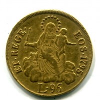 Genova, Dogi Biennali, III fase (1637-1797): 96 lire 1795 (MIR#275/2), gr. 25,05
