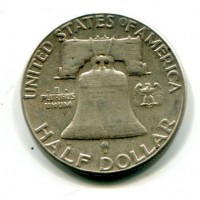 USA: 1/2 dollaro 1963 "Franklin"
