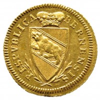 Svizzera, Berna: 1 ducato 1794 (HMZ,2#215h; Friedberg#180), graffietti, in slab NGC UNC details