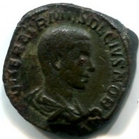 Onorio (393-423 d.C.): nummus "GLORIA ROMANORVM", zecca di Tessalonica (RIC,X#395)