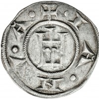 Genova, Repubblica (1139-1339): grosso da 6 denari (CNI,III,15#101), grammi 1.66
