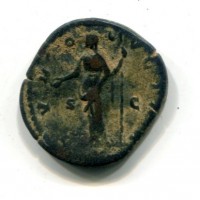 Crispina (180-182 d.C.): dupondio "IVNO LUCINA" (RIC,III#680),gr.10,24 
