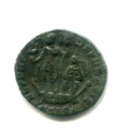 Costante (337-350 d.C.): follis "FEL TEMP REPARATIO", zecca di Siscia (RIC#230), gr.1,98
