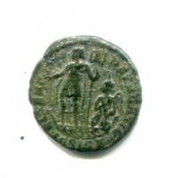 Costante (337-350 d.C.): follis "FEL TEMP REPARATIO", zecca di Siscia (RIC#230), gr.2,38

