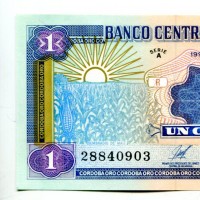 Nicaragua: 1 cordoba 1990 (Pick#173)
