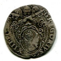 Roma, Gregorio XIII (1572-1585): giulio (Muntoni#87)
