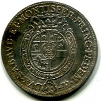 Carlo Emanuele III (1730-1773): 1/2 scudo 1756 (Montenegro#174)

