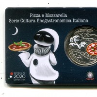 Italia 2020: 5 euro "Pizza e Mozzarella"
