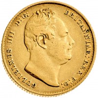 Gran Bretagna, Guglielmo IV (1830-1837): sterlina 1832 (Spink#3829B)