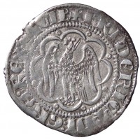 Messina, Federico IV il Semplice (1355-1377): pierreale (MIR#194), grammi 3.27