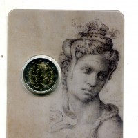 San Marino 2025: 2 euro commemorativi "Michelangelo-550° Anniversario della Nascita"
