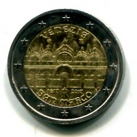 Italia 2017: 2 euro commemorativo "Basilica di San Marco""
