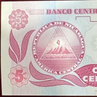 Nicaragua: 5 centavos 1991 (Pick#168)