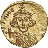 Giustiniano II (685-695 d.C.): solido, zecca di Costantinopoli (Sear#1246), gr. 4,45