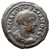 Gordiano III (238-244 d.C.): tetradracma Ry 7=243/244 d.C. , zecca di Alessandria in Egitto (Dattari#4710; RPC,VII,2#3876), grammi 12.82, mm 22