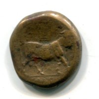 Campania, Cales (265-240 a.C.): bronzo (SngAns#177)