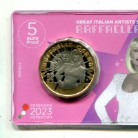 Italia 2023: 5 euro "Raffaella Carrà" -Proof-
