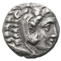 Mysia, Pergamon (310-282 a.C.): diobolo (Sng BNF#1558-1561), grammi 1.29, mm 11