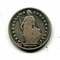 Svizzera, Confederazione: 1 franco 1900
