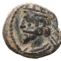 Parthia, Artabanos V (80-90 d.C.): chalkous, zecca di Ecbatana (Sellwood#74.10), grammi 1.12, mm 11