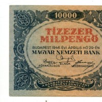 Ungheria: 10.000 pengo 29/04/1946 (Pick#126)
