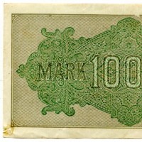 Germania: 1000 marchi 15/09/2022 (Pick#76g), filigrana tipo V
