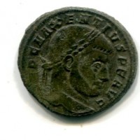 Massenzio (306-312 d.C.): follis " AETERNITAS AVG N" zecca di Ostia (RIC#35)
