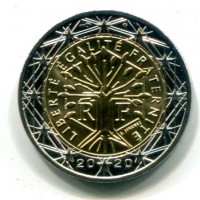 Francia 2020: 2 euro