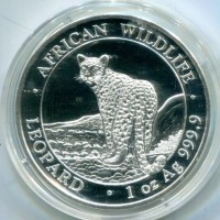 Somalia: 100 scellini 2018 "Leopard" -Oncia-