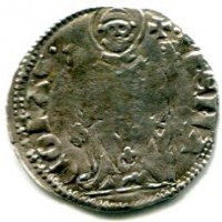 Aquileia, Bertrando (1334-1350): denaro (Bernardi#44), gr.1,10
