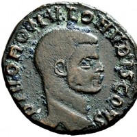 Romolo, figlio di Massenzio (+ 309 d.C.): follis, zecca di Roma (RIC,337#207), grammi 6.26