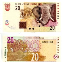 Sud Africa: 20 rand 2005 (Pick#127a)
