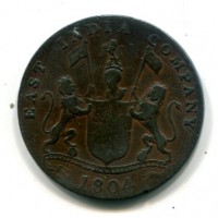 Sumatra, East India Company: 4 kepings 1804 (KM#266)