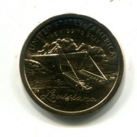 USA: 1 dollaro 2023-D "Louisiana-The Hippins Boat"
