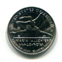 USA: 1/4 dollaro 2023-S "Maria Tallchief"
