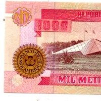 Mozambico: 1000 meticais 16/06/1991 (Pick#135)
