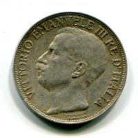 Vittorio Emanuele III (1900-1943): 2 lire 1911 "Cinquantenario" (Gigante#100)
