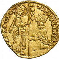 Venezia, Tommaso Mocenigo (1414-1423): ducato (Paolucci#1; Friedberg#1231), grammi 3.49