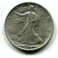 USA: 1/2 dollaro 1918-S "Liberty"
