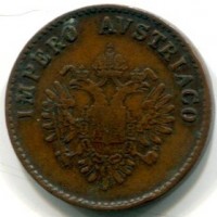 Milano, Francesco Giuseppe (1848-1866): 5 centesimi 1852 (Gigante#30)
