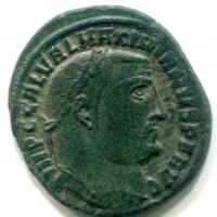 Galerio Massimiano (305-311 d.C.): follis "GENIO IMPERATORIS" zecca di Alessandria (RIC,VI#79)
