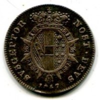 Firenze, Leopoldo II (1824-1859): 1/2 Paolo 1857 (Gigante#61)
